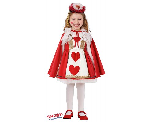 Vestito carnevale Veneziano Regina di cuori
