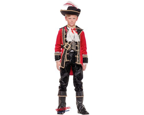 Vestito carnevale Veneziano Capitano dei pirati