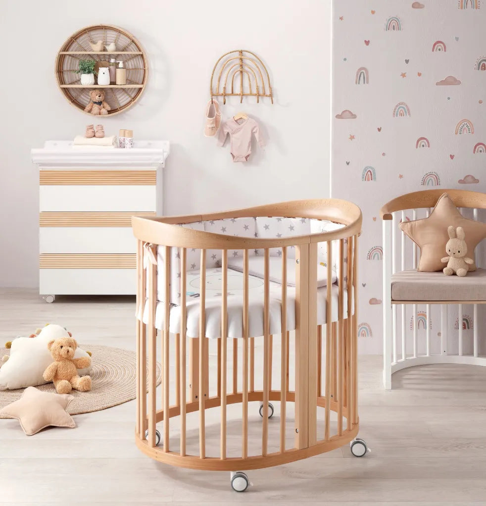 Lettino Evolutivo Wave Azzurra Design