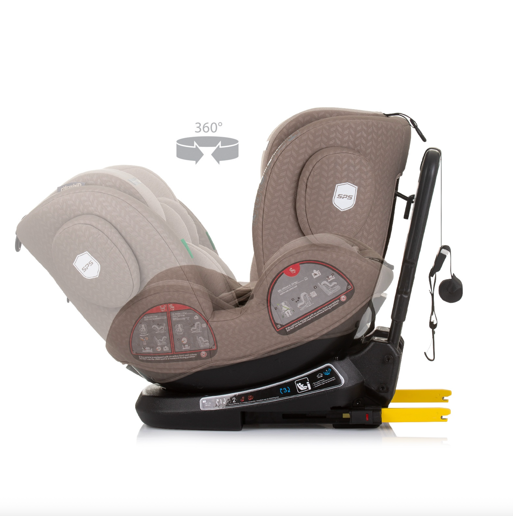 Seggiolino Auto Peak I-Size (40-150cm) Chipolino
