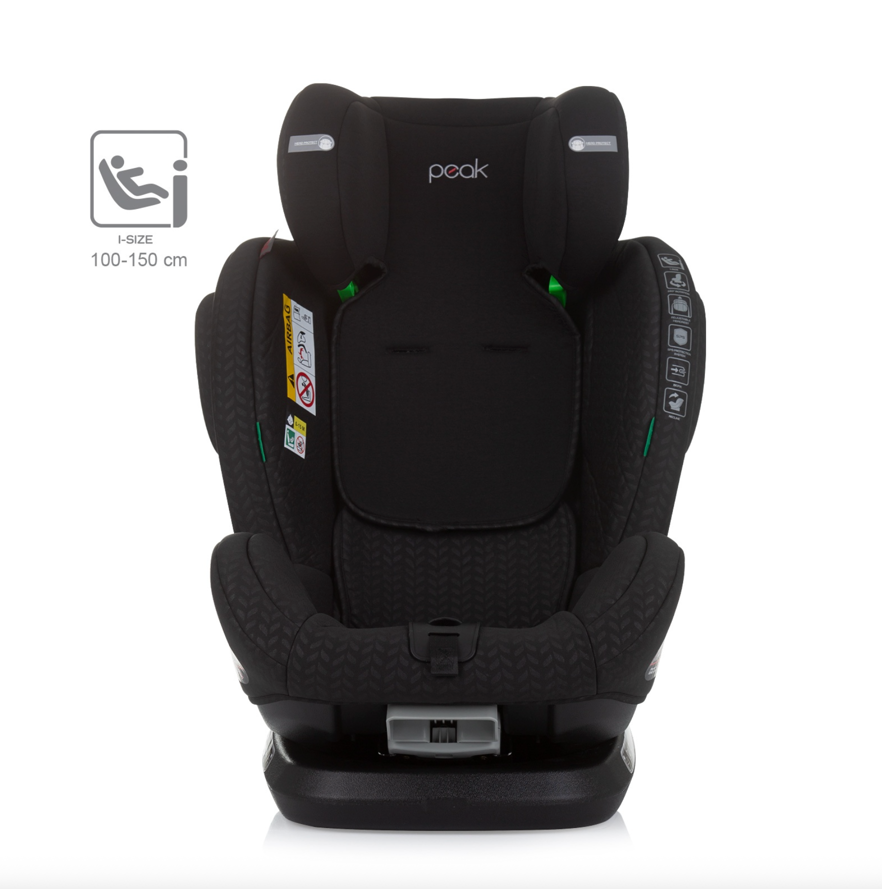 Seggiolino Auto Peak I-Size (40-150cm) Chipolino