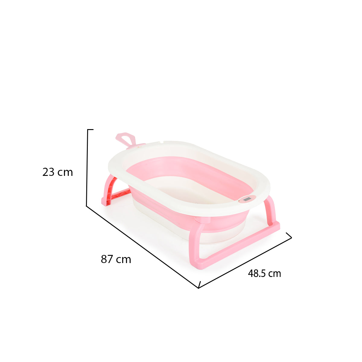 Vaschetta Pieghevole con termometro Cangaroo