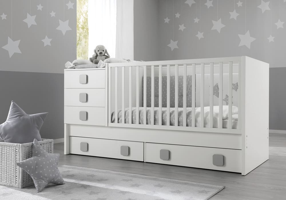 Erbesi Lettino Trasformabile Easy Completo