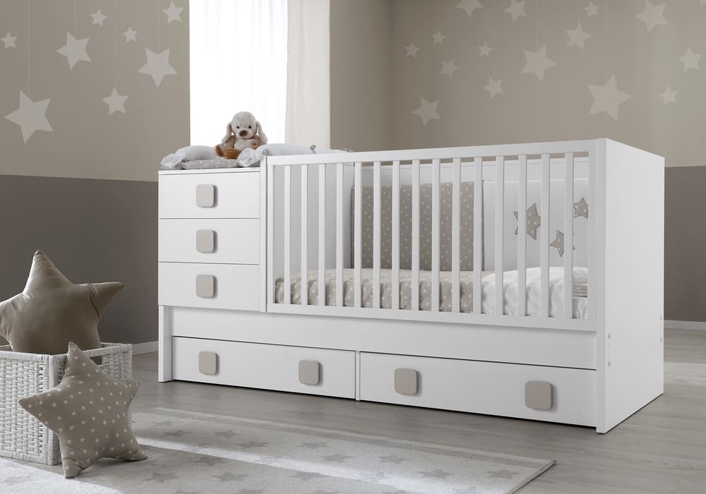 Erbesi Lettino Trasformabile Easy Completo