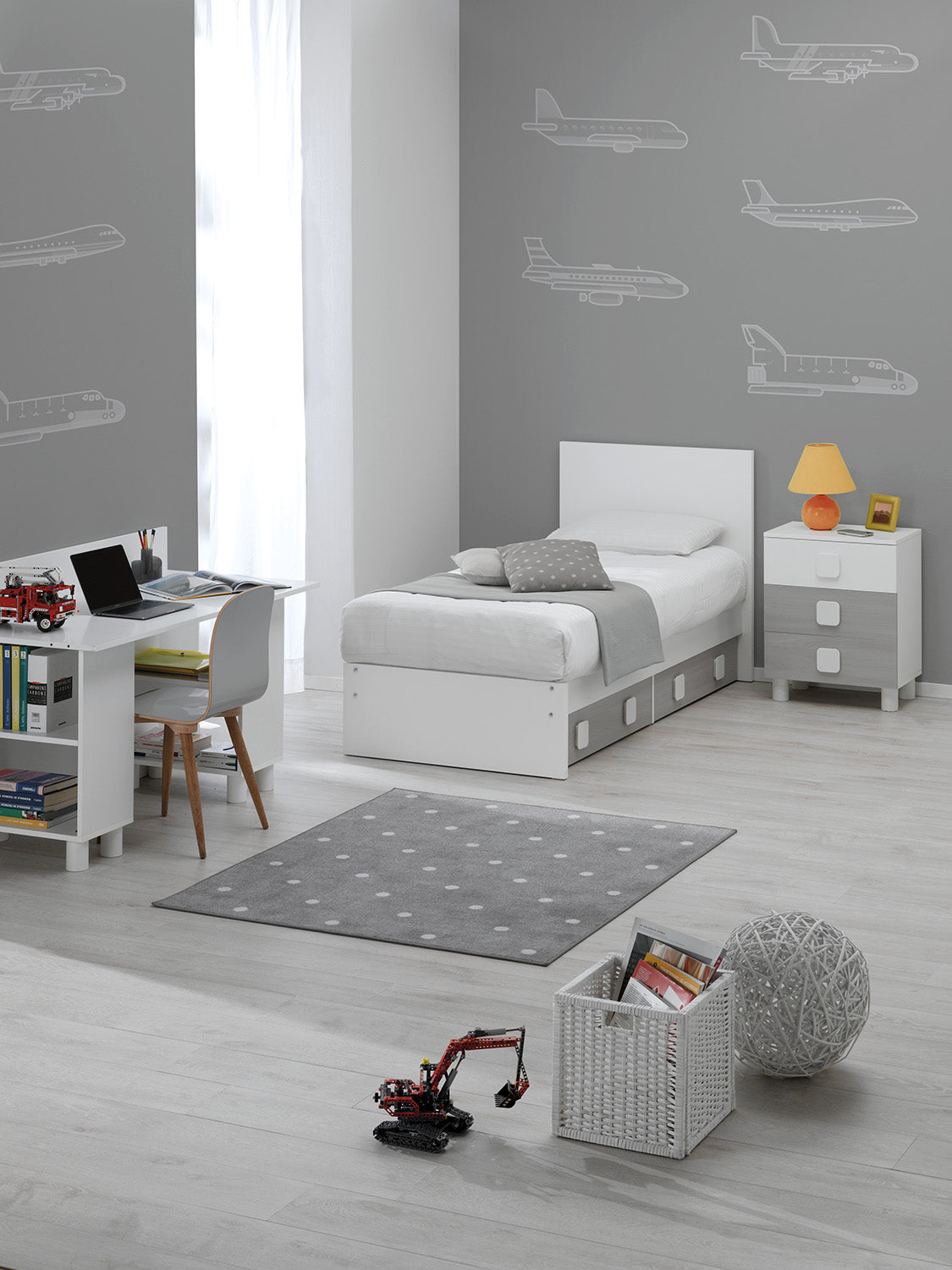 Erbesi Lettino Trasformabile Easy Completo