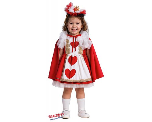 Vestito carnevale Veneziano Regina di cuori