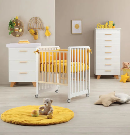 Lettino Evolutivo Glam 1x9 Azzurra Design
