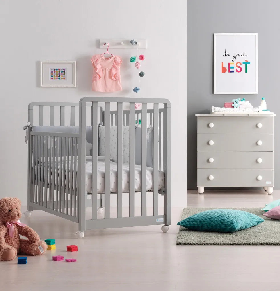Lettino Evolutivo Glam 1x9 Azzurra Design