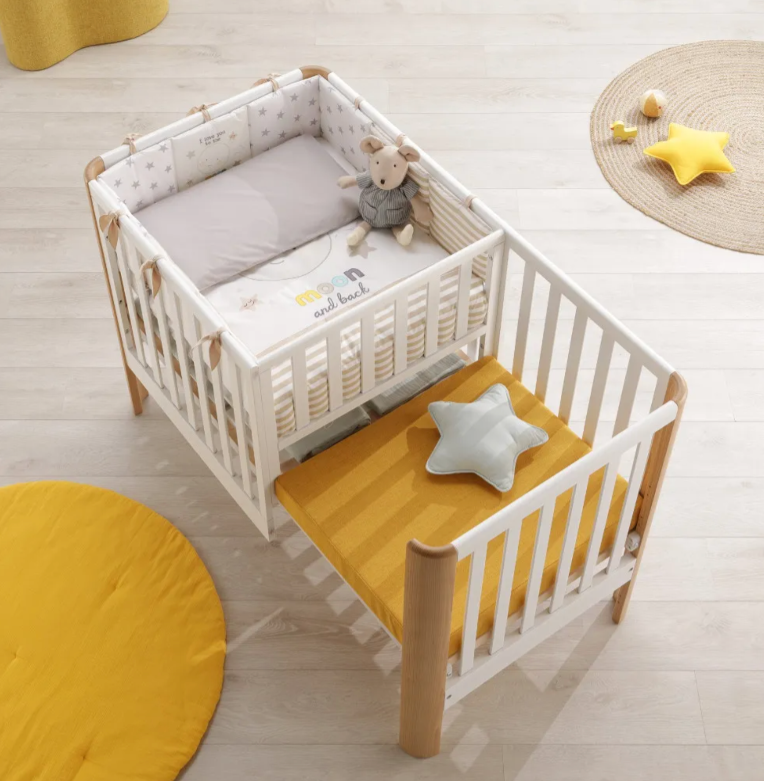 Lettino Evolutivo Omnia Azzurra Design
