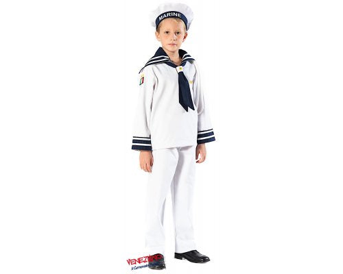 Vestito carnevale Veneziano Ufficiale di Marina