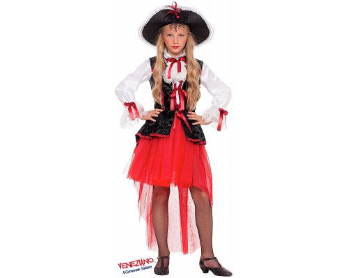 Vestito carnevale Veneziano Piratessa Prestige