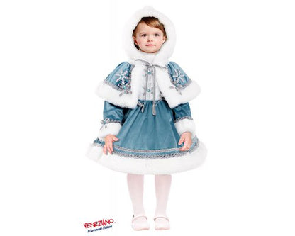 Costume Carnevale Reginetta delle nevi Veneziano