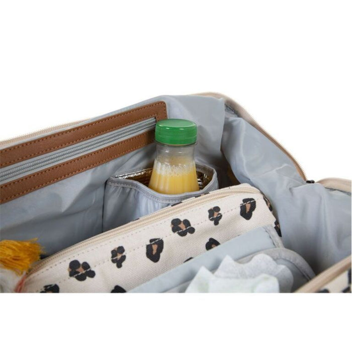 Borsa Fasciatoio Childhome Mommy Bag Leopard